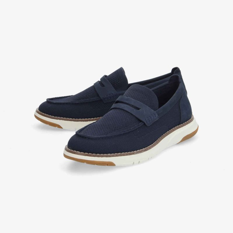 ECHO II LOAFER M - FLEX/NUBUCK - MARINE